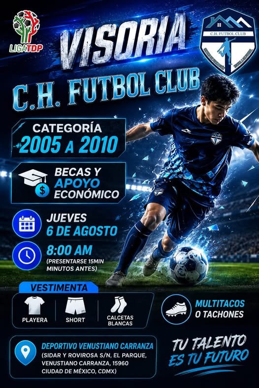 Prueba abierta CH Futbol Club